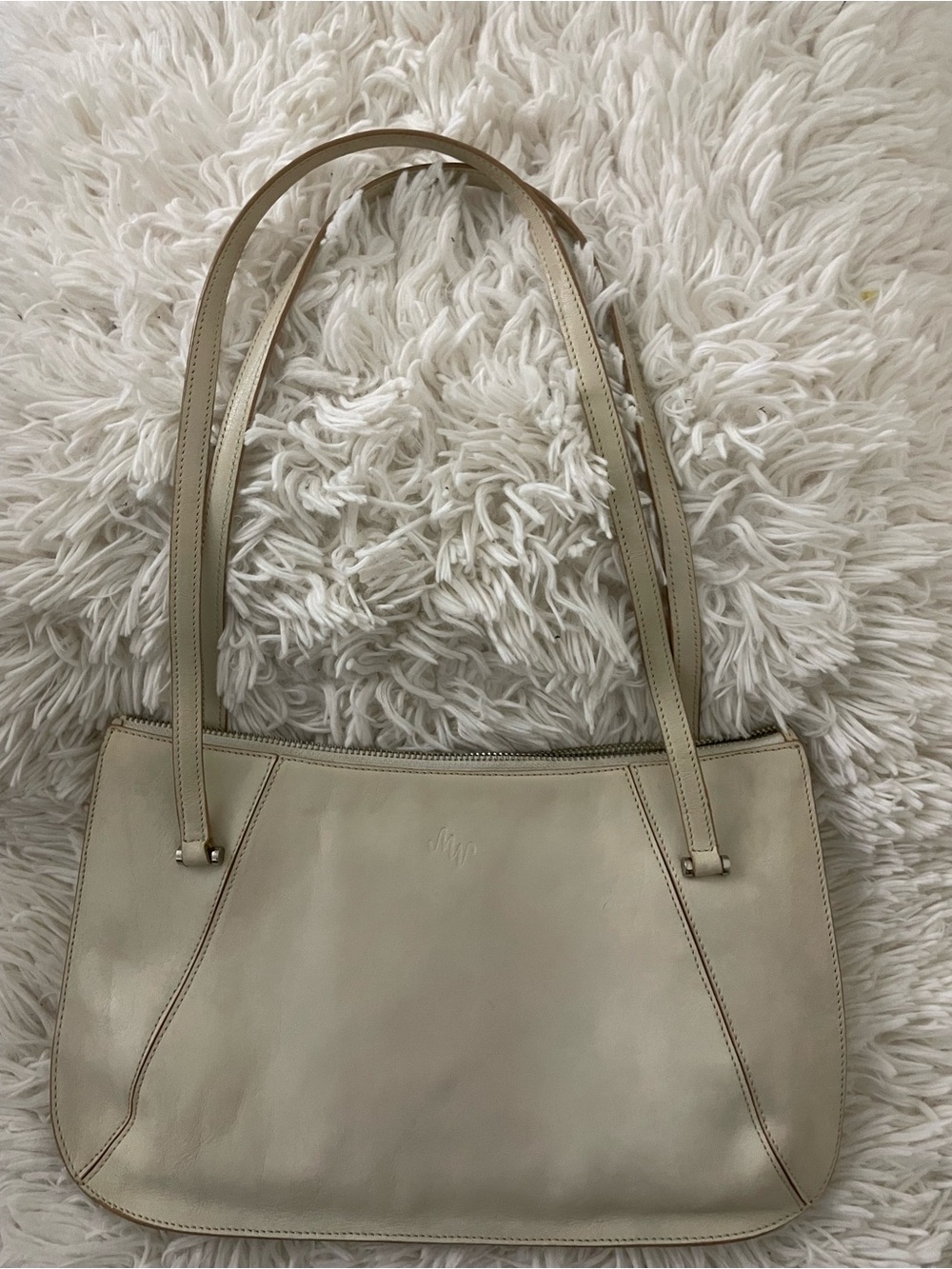 Vintage Monsac leather bag
